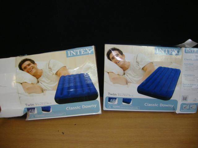 Intex Twin Air Matresses, lot of 2,...