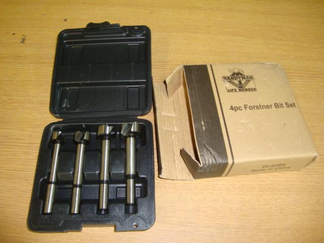 4pc Frostner Bit Set, 58in-1in...