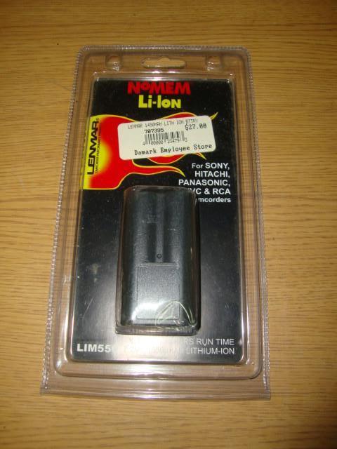 Lenmar LIM550 Li Ion Camcorder Batt...