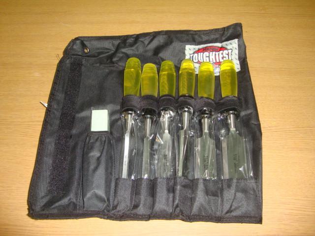 New Chisel Set, 38in - 1 12in, wi...