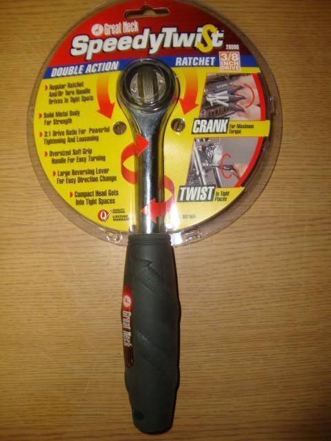 Speedy Twist 38 Ratchet, twisting ...