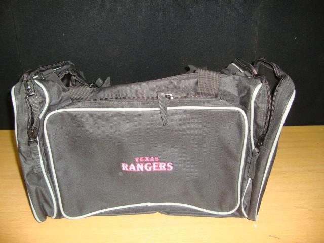 MLB Duffle Bag, Rangers, embroidere...