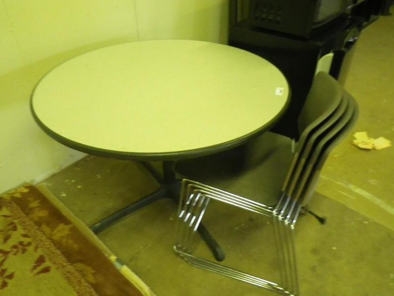 table and 4 chairs...