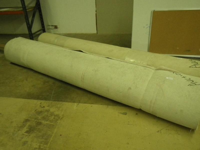 Large roll of new carpet, 12 long...