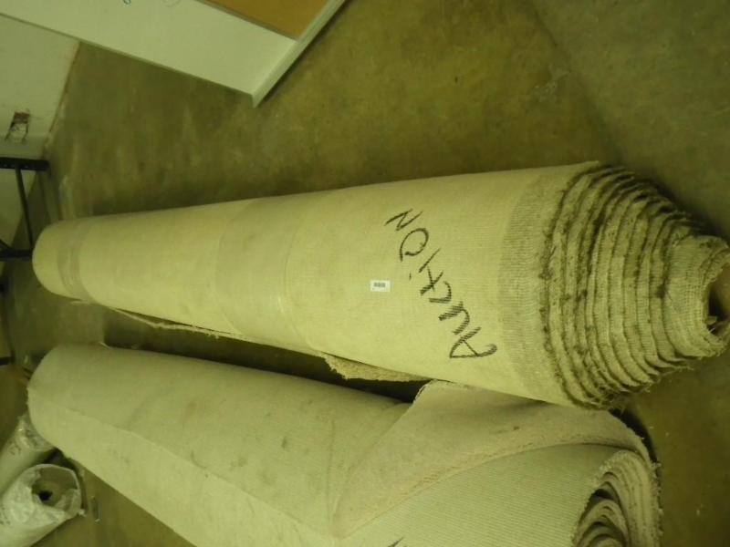 large roll of new carpet, 12 long...