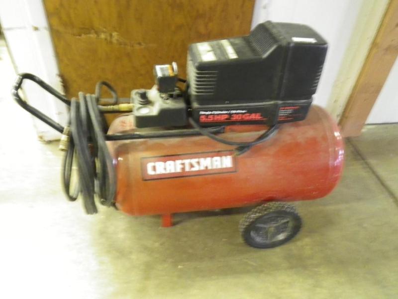 craftsman air compressor...