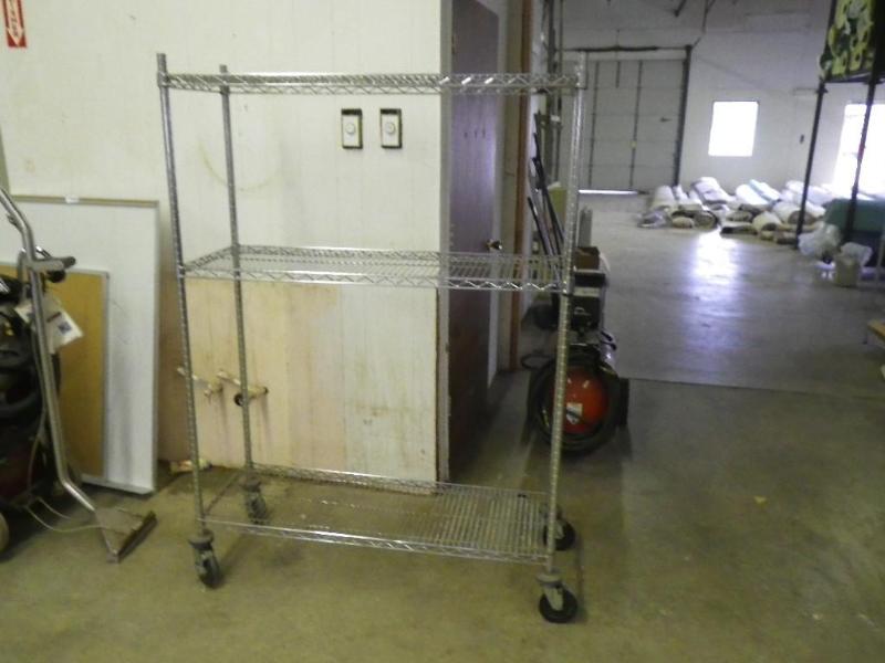 shelves on casters...