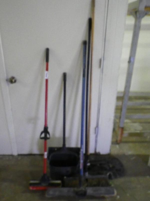 brooms...