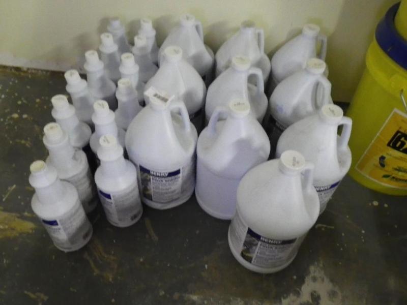 10 1 gallon jugs and 13 quarts of H...