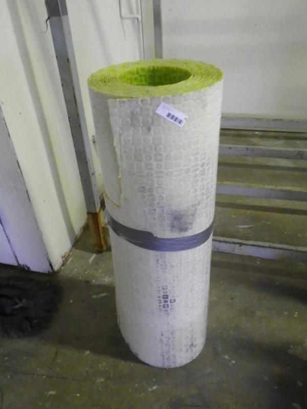 roll of subflooring tile backer...