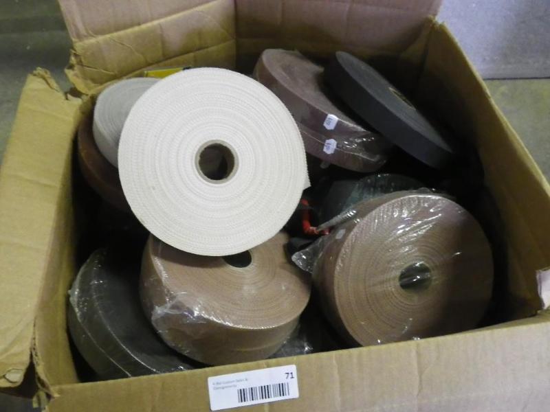 box of seam strips...