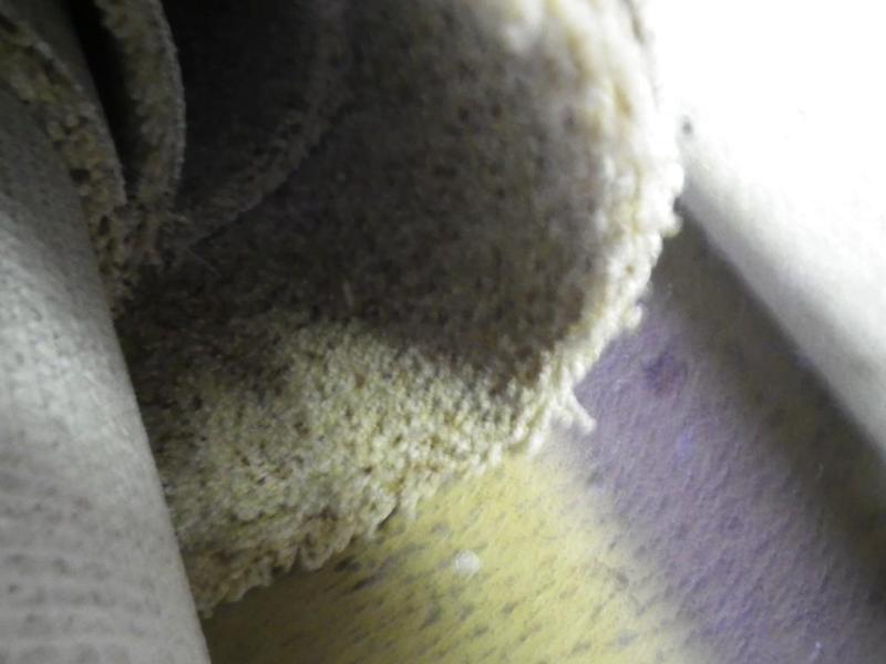 4 rolls of carpet remnants...