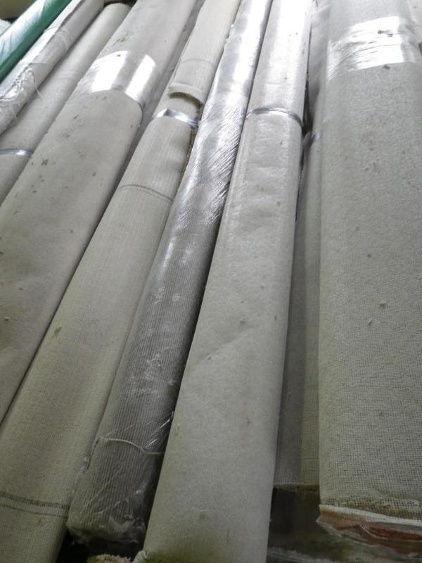 4 rolls of carpet remnants...