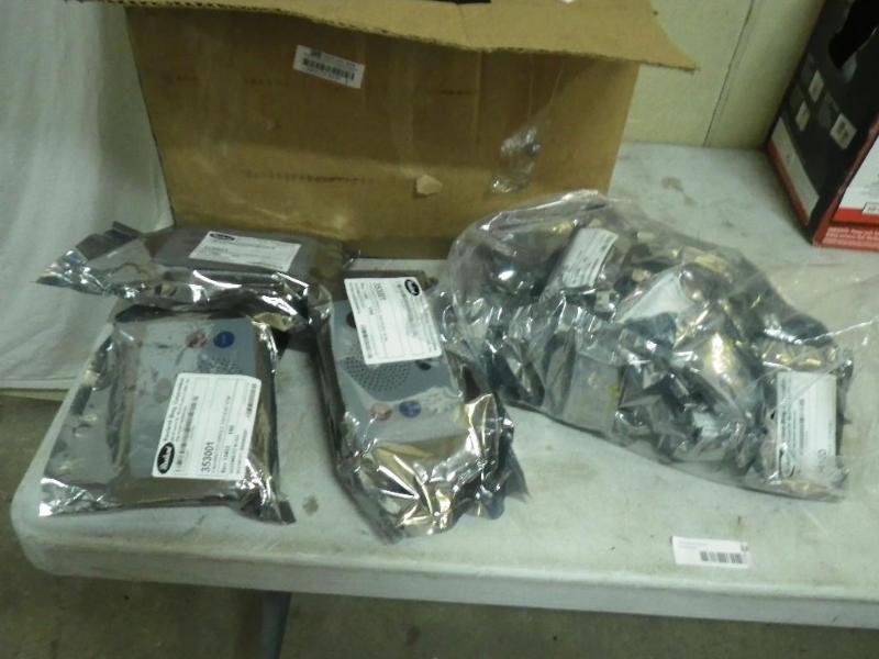 box of medical room controller pads...