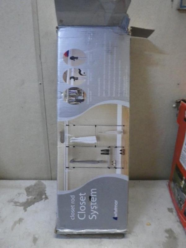 closet rod system...