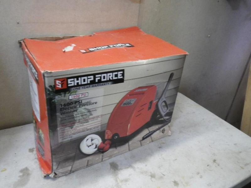 shop force pressure washer, looks c...
