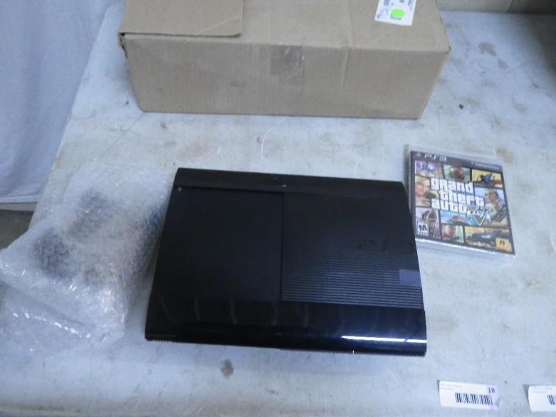 PS3, marked as store model...