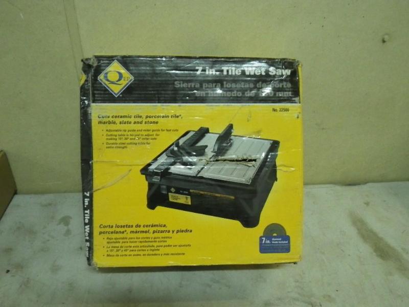 7 in tile saw...