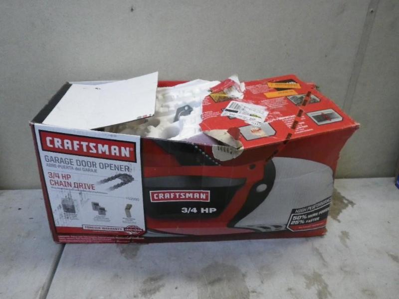 Craftsman 34 hp door opener, parts...