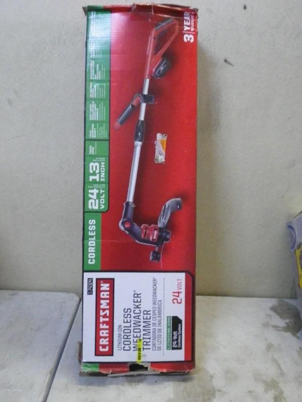 craftsman electric weed whip, no ba...