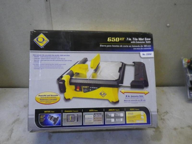 650 xt tile saw...