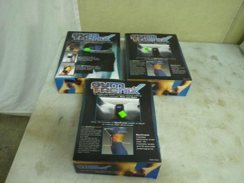 3 gymtronix belts...