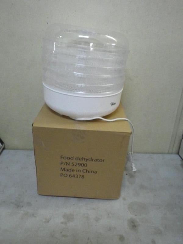 2 food dehydrators...