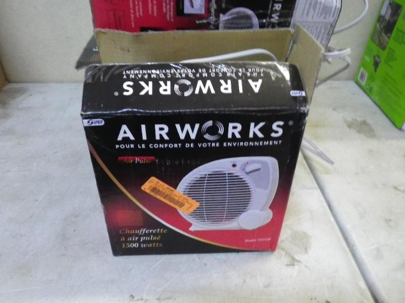 10 air works heaters, parts or repa...