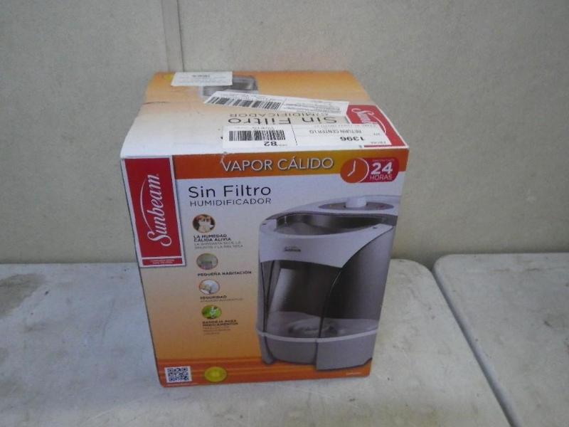 sunbeam humidifier...