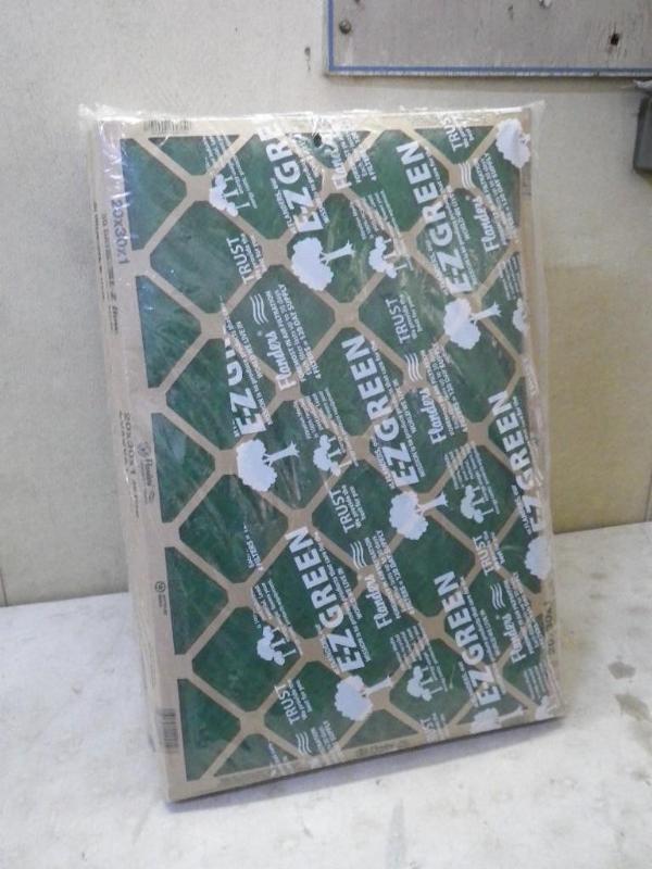 12 air filters, 20x30x1...