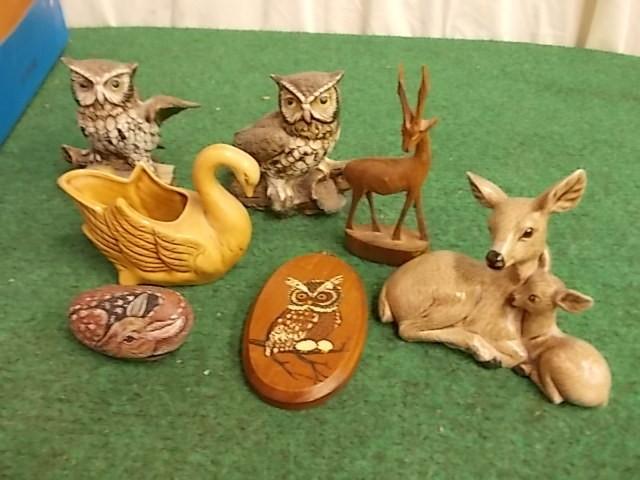 lot 17 image: Collection Of Wildlife Figurines...