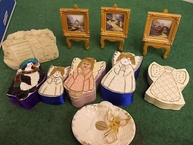lot 20 image: Collection Of Angel Sequin Trinket ...