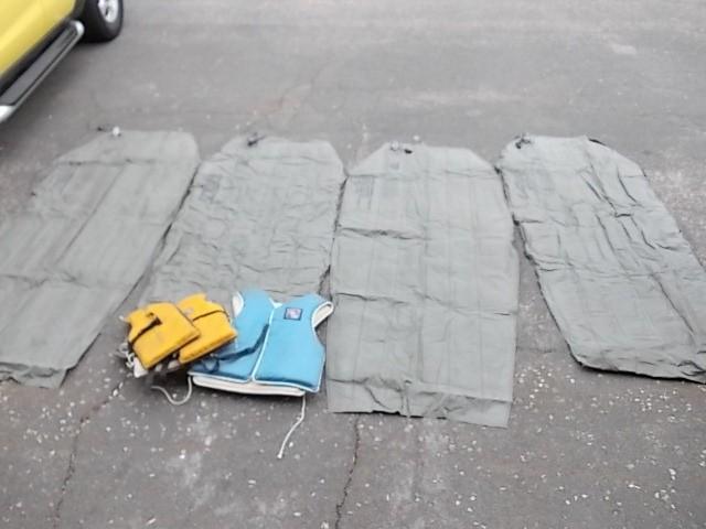 lot 24 image: 4-Air Mattresses, 2-Life Vests...