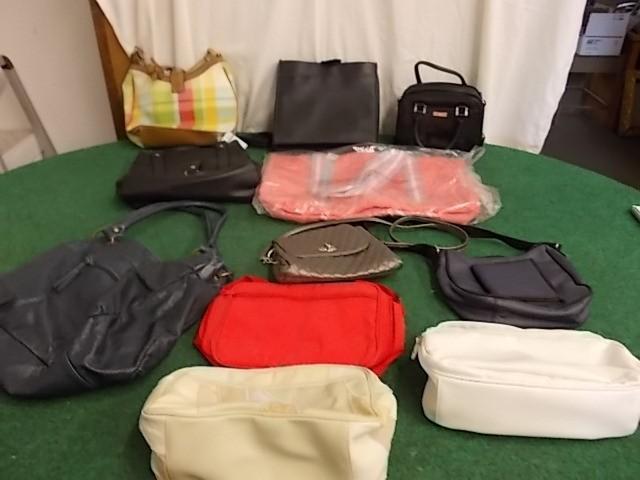 lot 34 image: Lot Of Assorted Purses, New Tote Ba...
