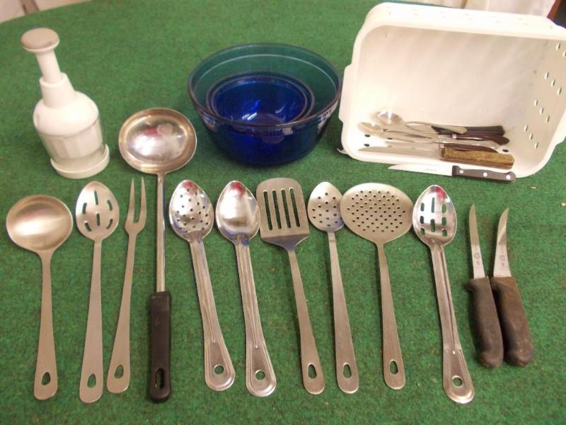 lot 85 image: 2-Forschner NSF Knives, Stainless S...