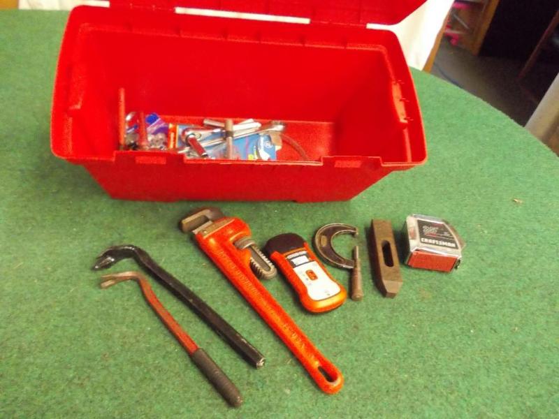 lot 90 image: Tool Box & Contents...