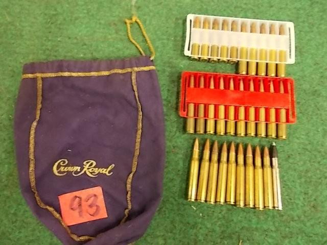 lot 93 image: 25-Springfield 30-06, 5-Winchester ...