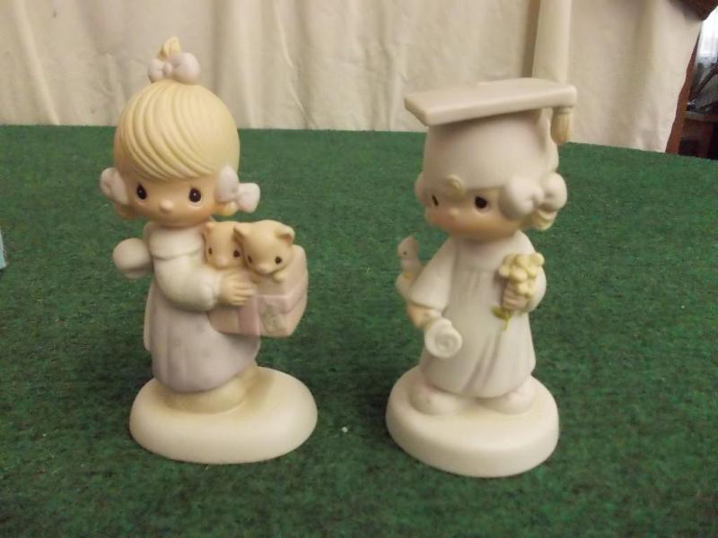 lot 98 image: 2-Precious Moments The Lord Bless ...