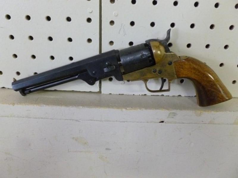 lot 15 image: PR .30 Caliber Black Powder Revolv...