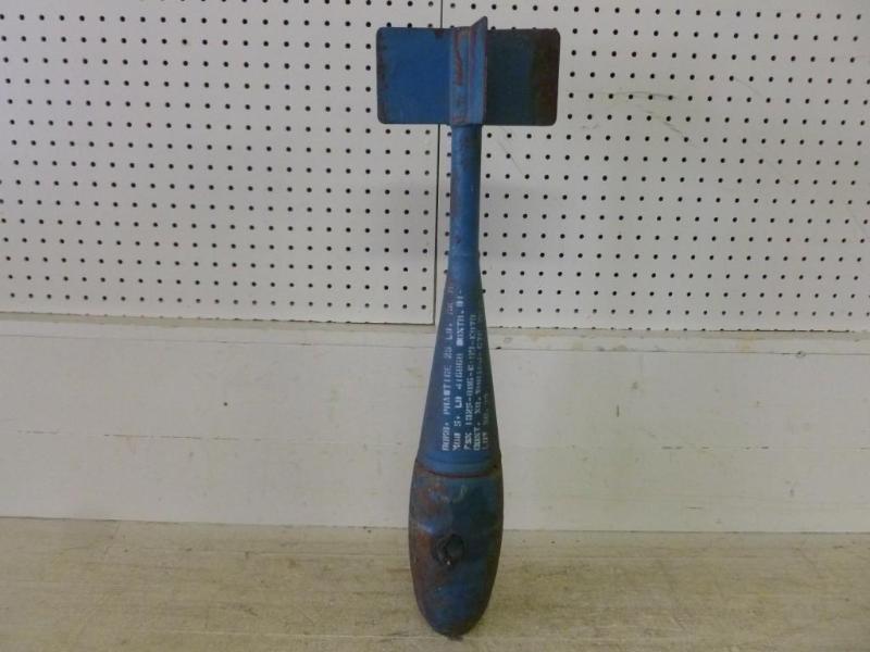 lot 53 image: Large MK 76 - 25 pound steel practi...