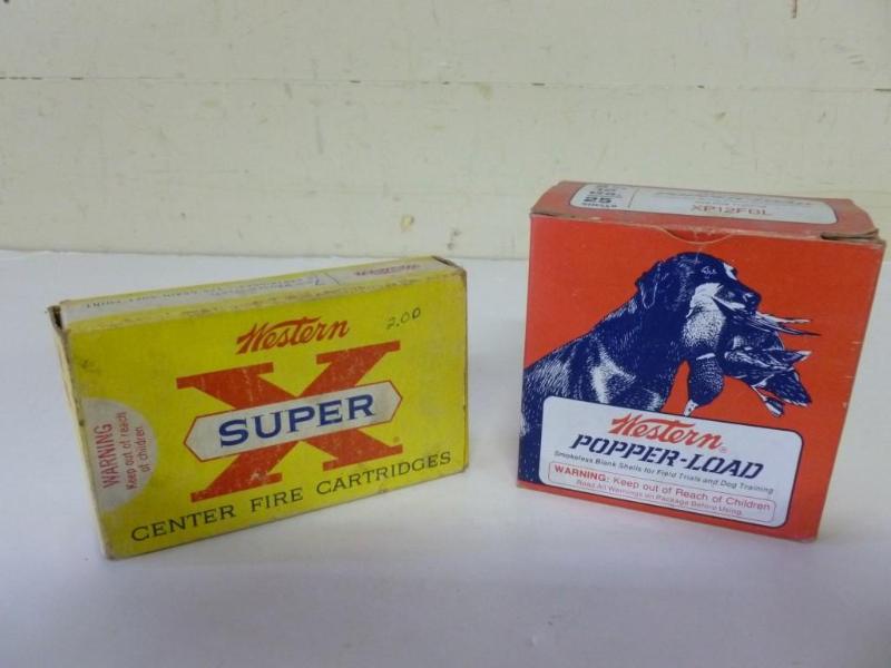 lot 80 image: Lot of two vintage Western Super X ...