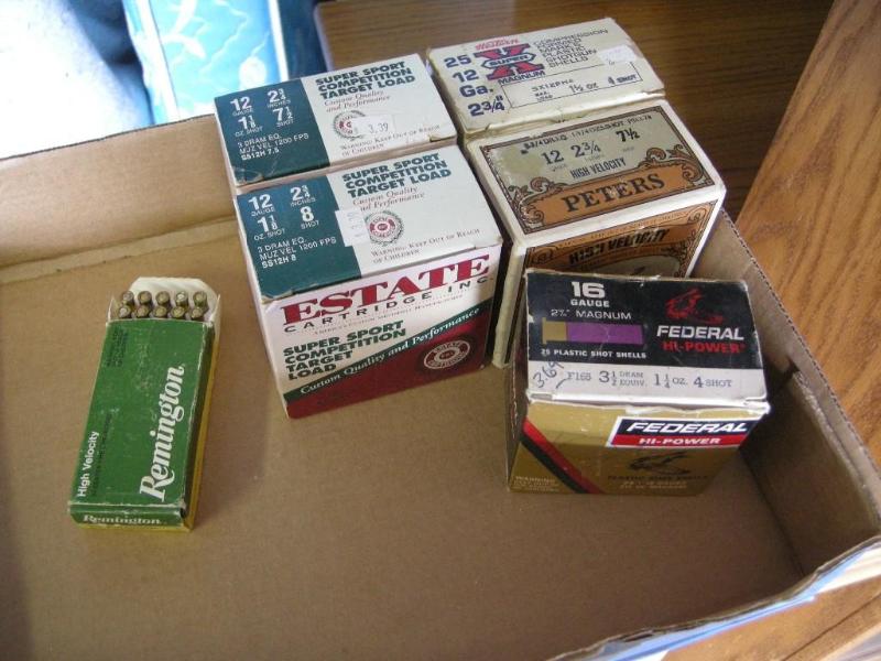 lot 100 image: Ammo Ammunition 12ga, 16ga, 25 auto
