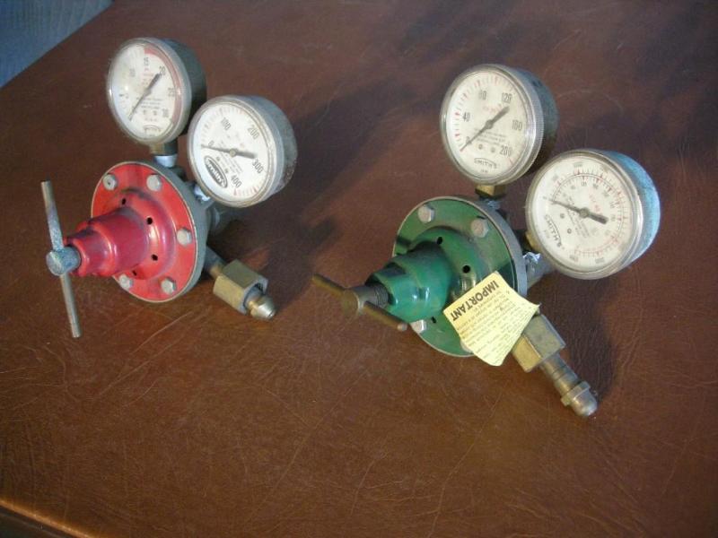 lot 11 image: Pair of Smiths Torch Gauges