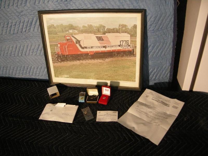 lot 27 image: Soo Line Railroad items
