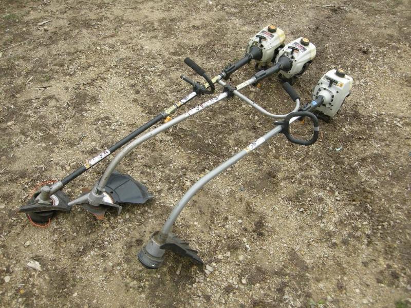 lot 59 image: 3 Ryobi Gas Trimmers