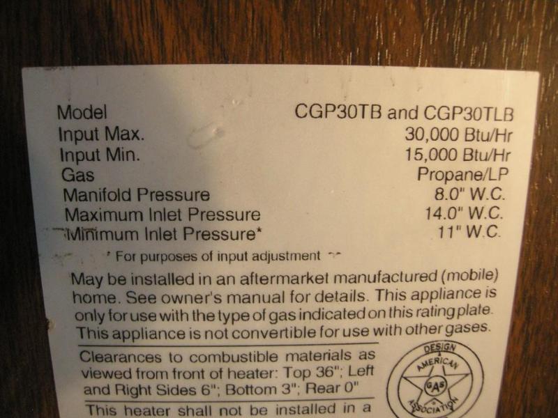 Comfort Glow LP Wall Mount Heater | Antiques, Tools, Ammo, Railroad,  Diecast | K-BID