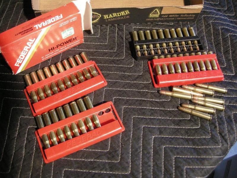 lot 72 image: 3030 and 30.06 Rifle Ammo shells