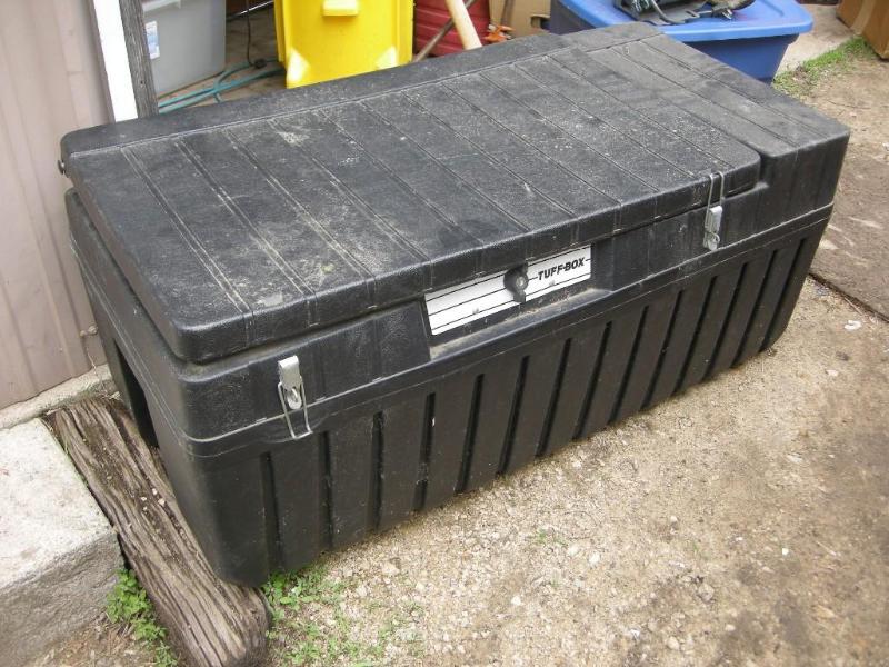 lot 81 image: Tuff Box plastic tool box