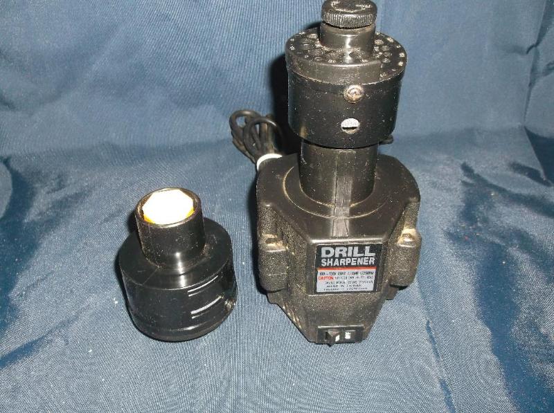Drill Sharpener with 2 heads works ...