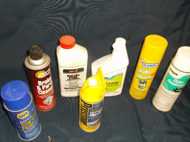 Box of misc. Deicer,Diesel Suppleme...
